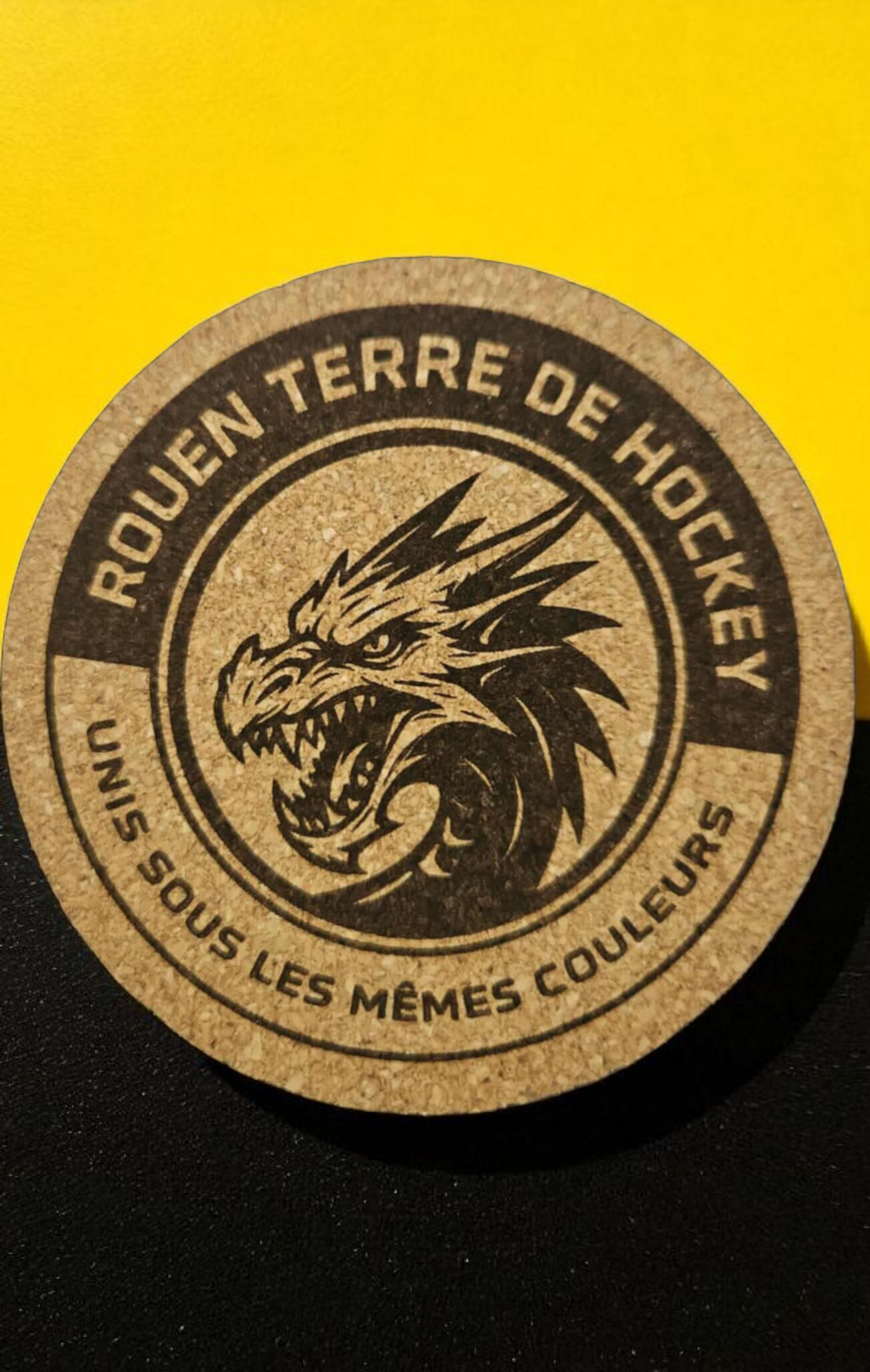 Dessous de verre - Rouen Terre De Hockey (Vendu par 3)
